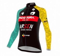 Mallot cycling jersey woman (long)