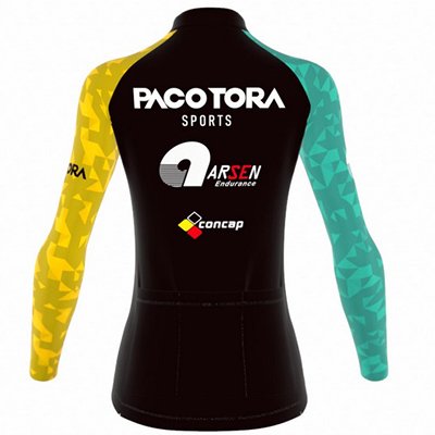 Mallot cycling jersey woman (long) - Imagen 5